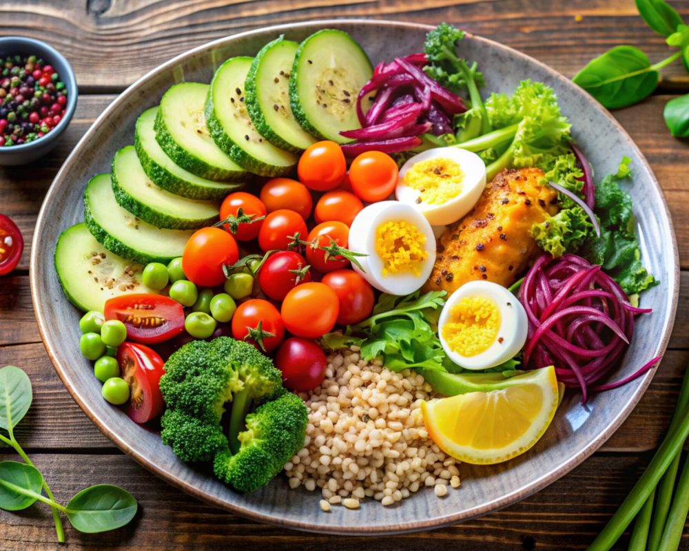 plate-food-with-plate-vegetables-chicken нутриціологиня
